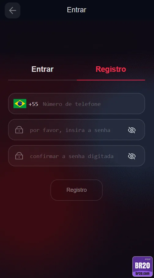 br20 - login premium - Entrar na Conta