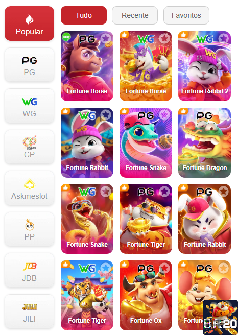 Experiência de Jogos br20.com